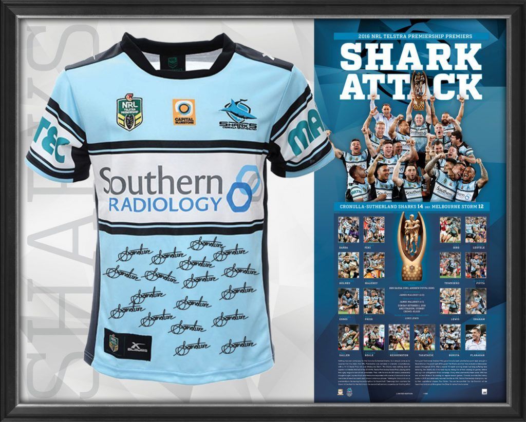 Cronulla Sharks 2016  Rugby League Jerseys